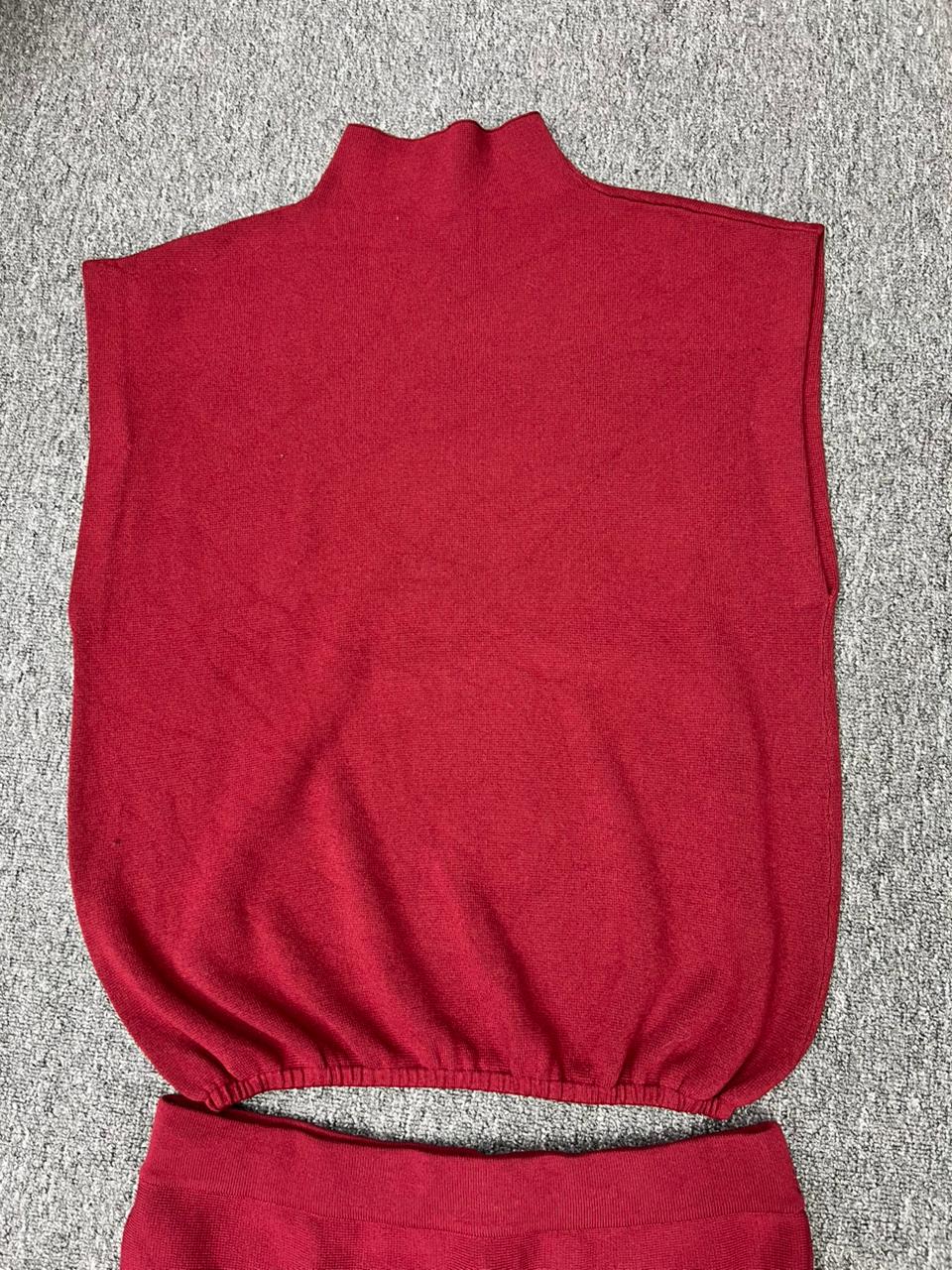 Ladies Sweater Top + Skirt Set - Image 3